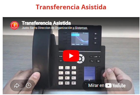 Transferencia Asistida