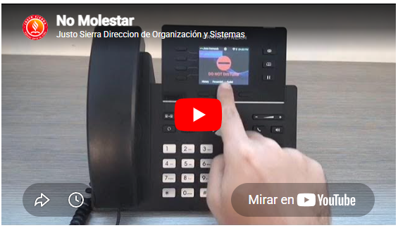 No Molestar